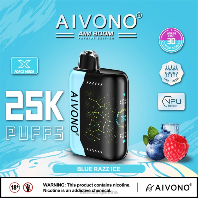 Aivono AIM BOOM 25000 hielo azul - T886345 Aivono Argentina