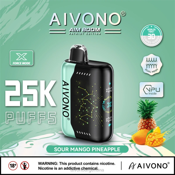 Aivono AIM BOOM 25000 piña de mango agrio - T886351 Aivono Argentina