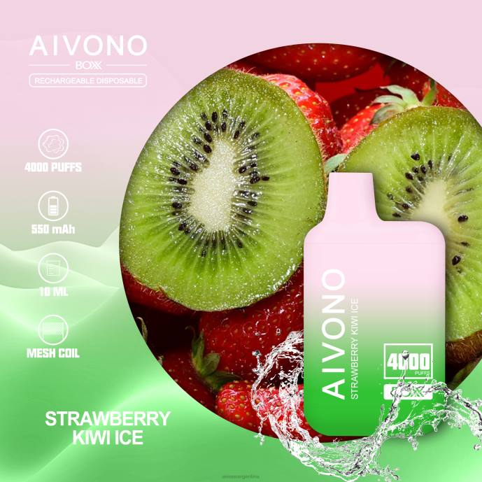 Aivono AIM BOXX 4000 hielo de fresa y kiwi - T886229 Aivono Vaper