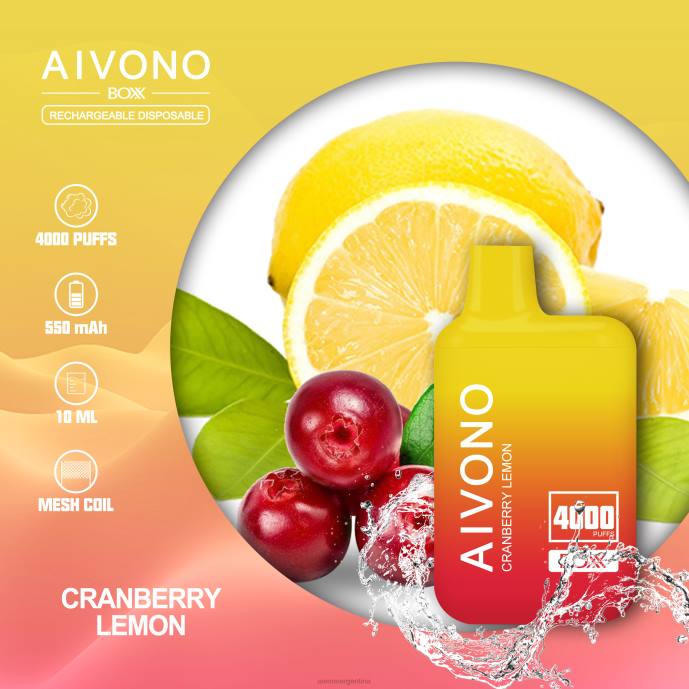 Aivono AIM BOXX 4000 limón arándano - T886218 Aivono Reseñas