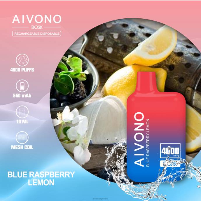 Aivono AIM BOXX 4000 limón frambuesa azul - T886217 Aivono Vaper