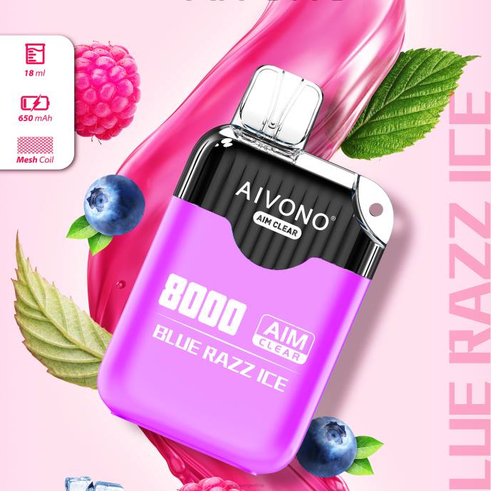 Aivono AIM CLEAR 8000 hielo azul - T886202 Aivono Vaper