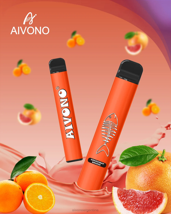 Aivono AIM FISHBONE 600 naranja pomelo - T886280 Aivono Vaper