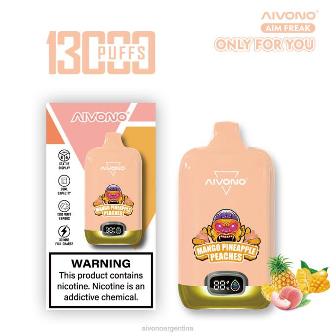 Aivono AIM FREAK 13000 duraznos mango piña - T886250 Aivono Vaper