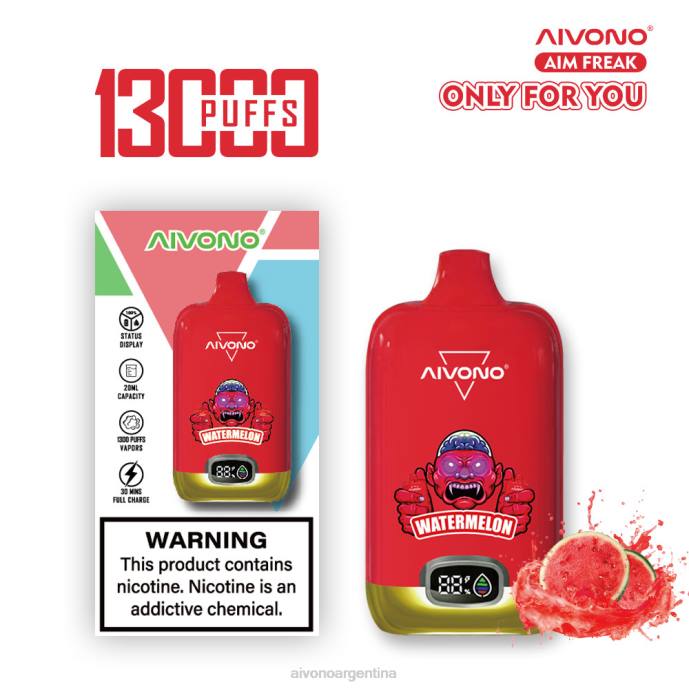 Aivono AIM FREAK 13000 sandía - T886244 Aivono Vaper