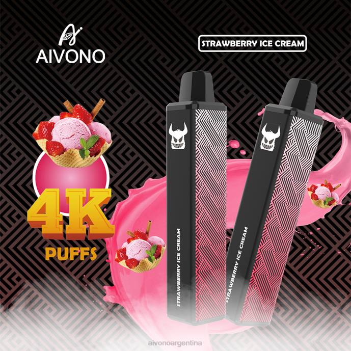 Aivono AIM FREAK 4000 helado de fresa - T886263 Aivono Reseñas