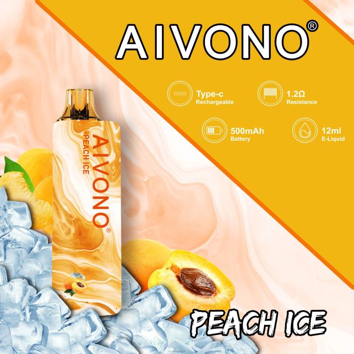 Aivono AIM GUN 7000 hielo de durazno - T886103 Aivono Vaper