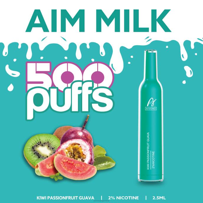 Aivono AIM MILK 500 kiwi maracuyá guayaba - T886272 Aivono Reseñas