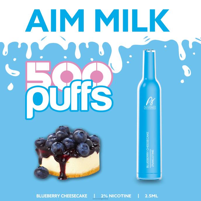 Aivono AIM MILK 500 pastel de queso con arándanos - T886274 Aivono Vaper