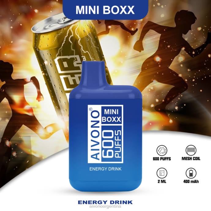 Aivono AIM MINI BOXX 600 bebida energética - T886237 Aivono Argentina
