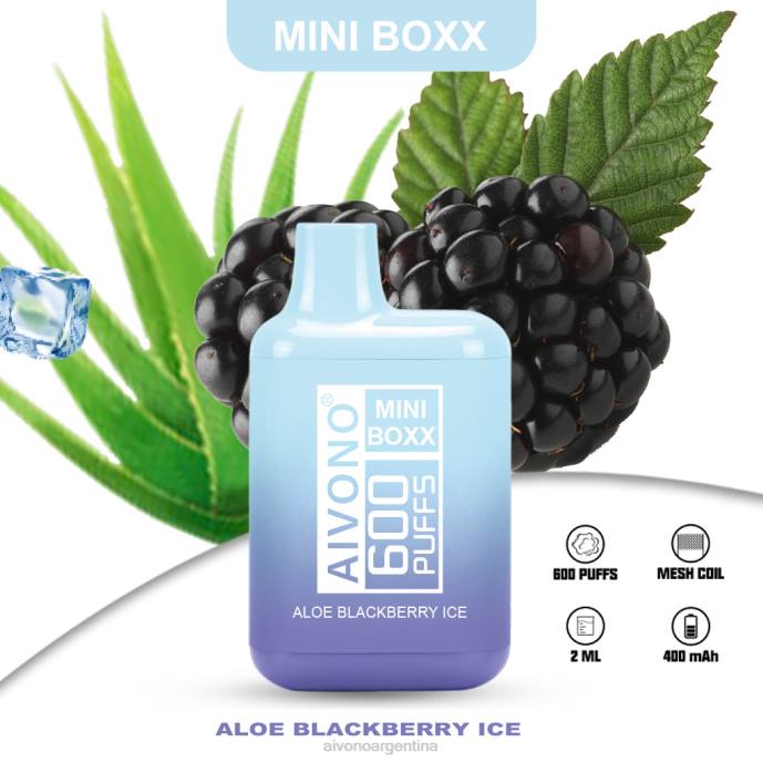 Aivono AIM MINI BOXX 600 hielo actual de aloe - T886240 Aivono Argentina