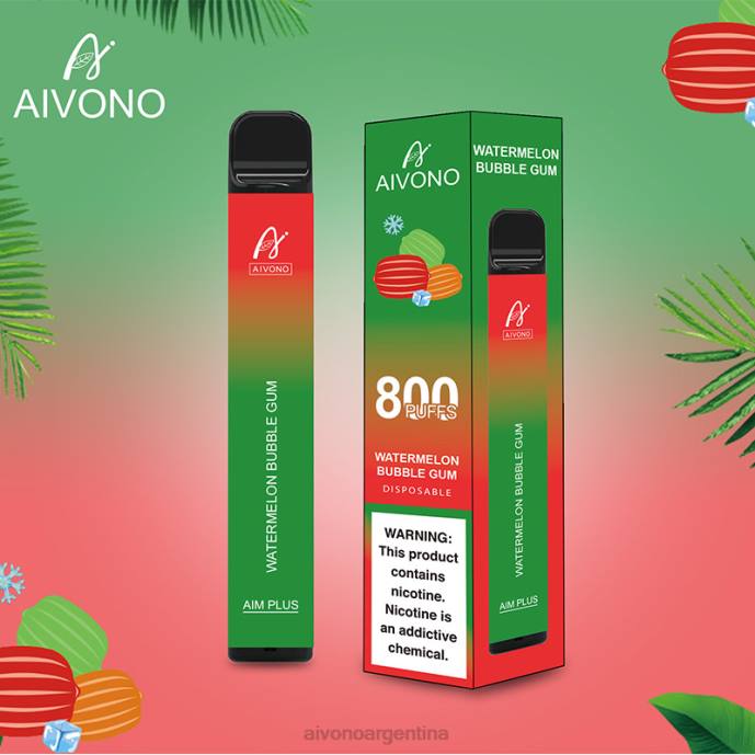 Aivono AIM PLUS 800 chicle de sandía - T886198 Aivono Argentina
