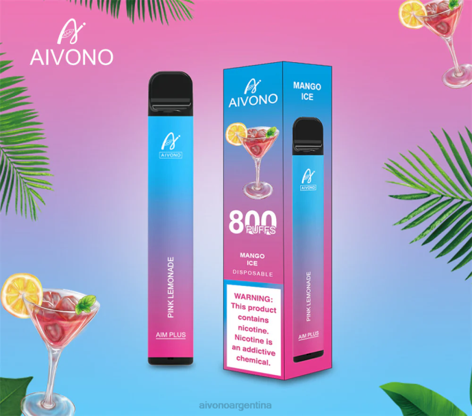 Aivono AIM PLUS 800 limonada rosa - T886191 Aivono Reseñas