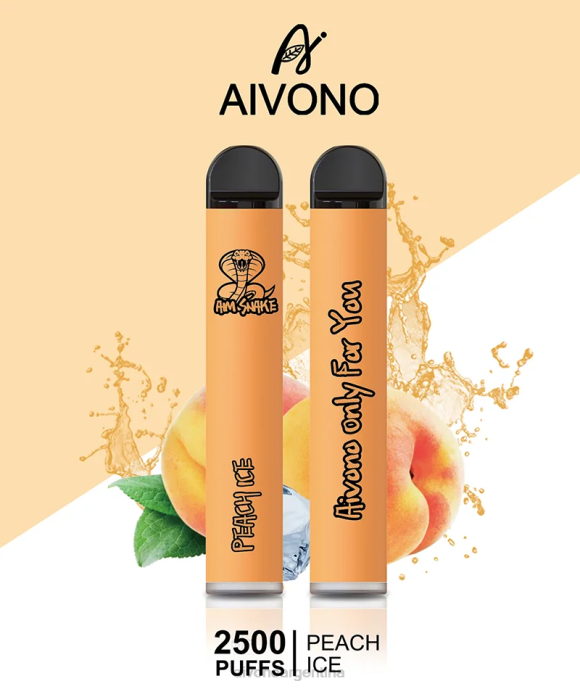 Aivono AIM SNAKE 2500 hielo de durazno - T886316 Aivono Vaper