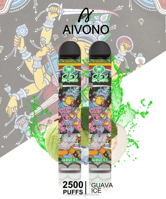 Aivono AIM SNAKE 2500 hielo de guayaba - T886307 Aivono Vaper
