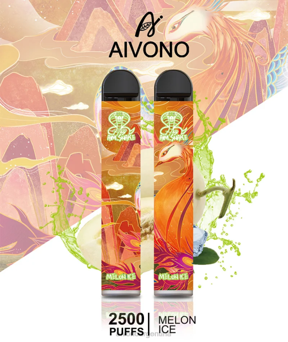 Aivono AIM SNAKE 2500 hielo de melón - T886311 Aivono Reseñas