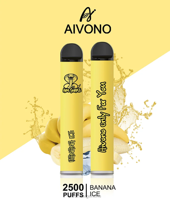 Aivono AIM SNAKE 2500 hielo de plátano - T886298 Aivono Vaper