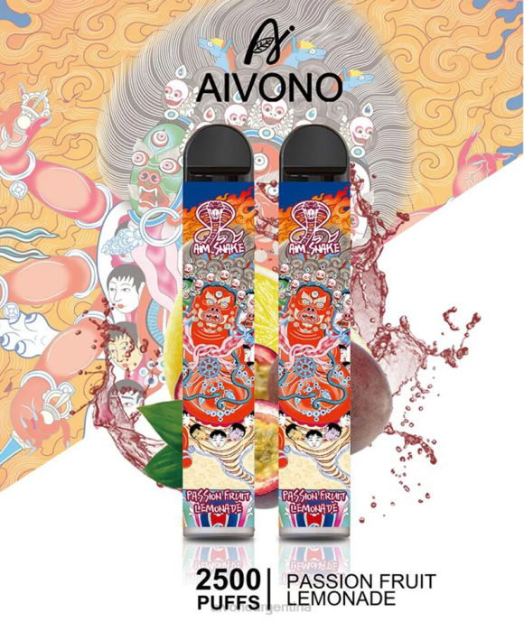 Aivono AIM SNAKE 2500 limonada de maracuyá - T886315 Aivono Argentina