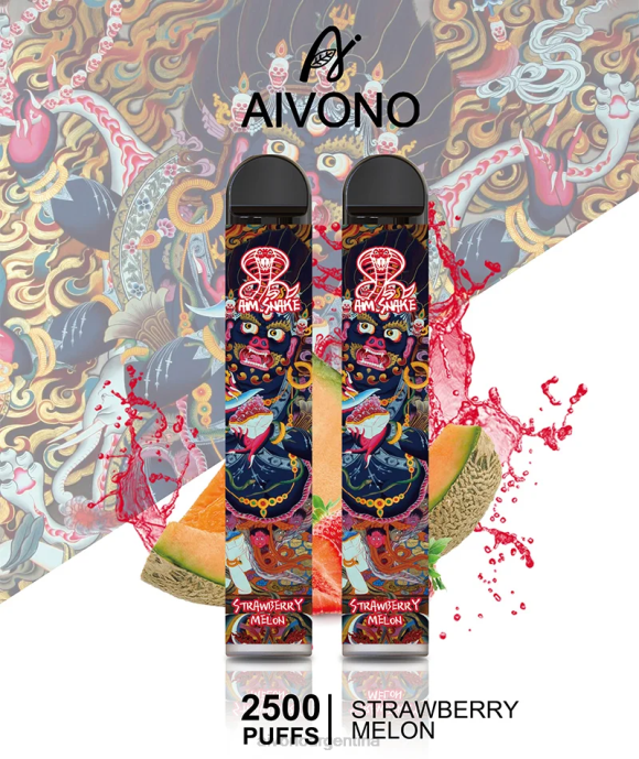 Aivono AIM SNAKE 2500 melón fresa - T886320 Aivono Reseñas