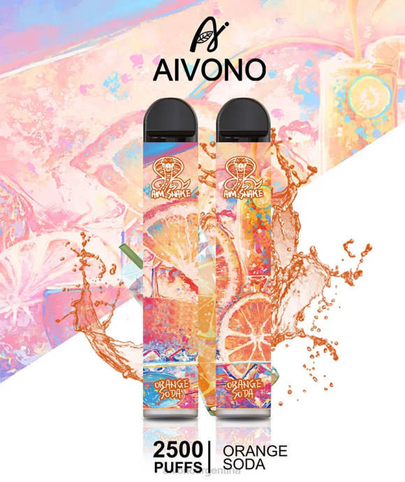 Aivono AIM SNAKE 2500 refresco de naranja - T886314 Aivono Reseñas
