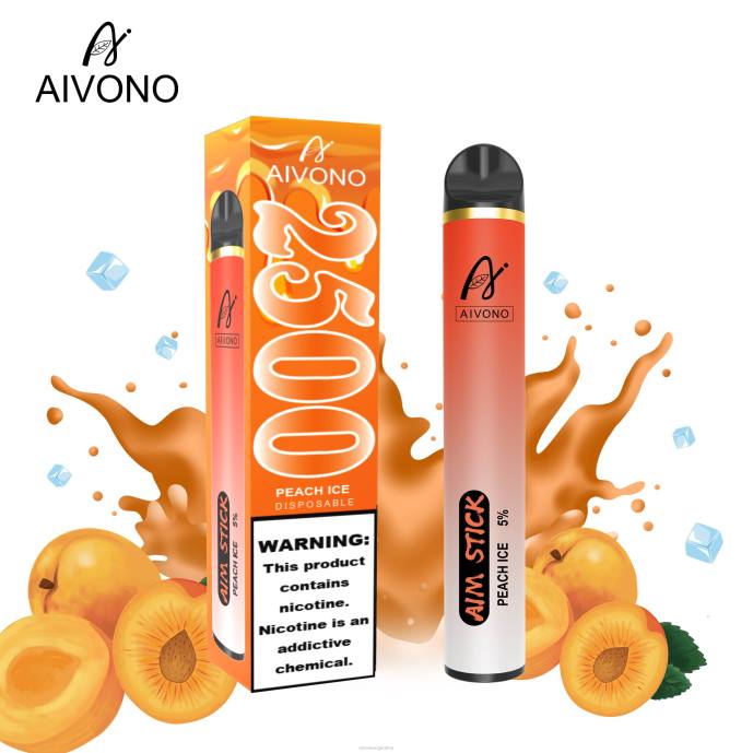 Aivono AIM STICK 2500 hielo de durazno - T886144 Aivono Argentina