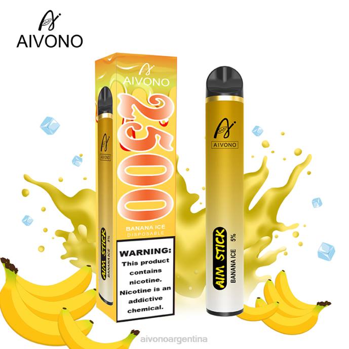 Aivono AIM STICK 2500 hielo de plátano - T886151 Aivono Vaper