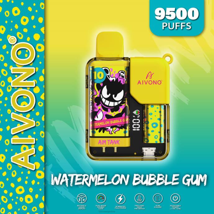 Aivono AIM TANK 9500 chicle de sandía - T88644 Aivono Reseñas