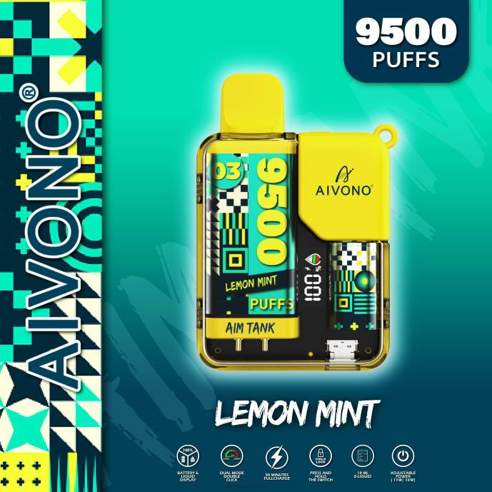 Aivono AIM TANK 9500 menta limon - T88635 Aivono Reseñas