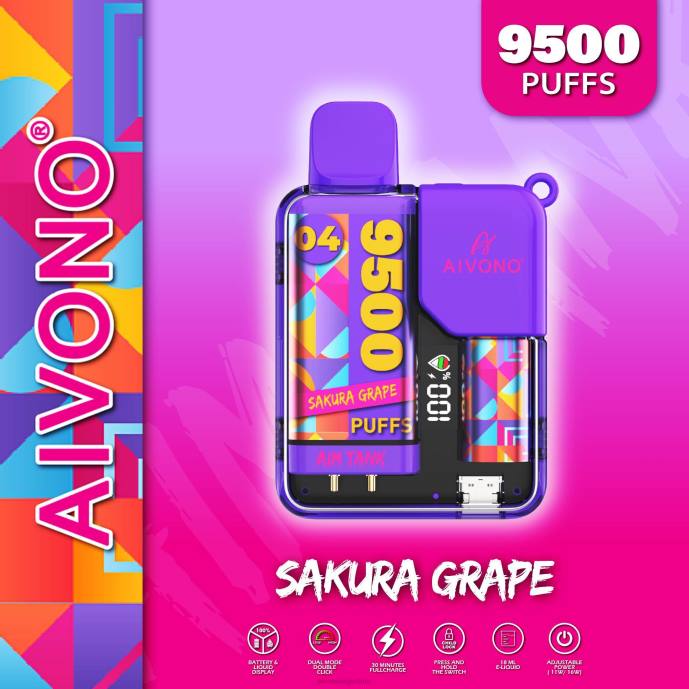 Aivono AIM TANK 9500 uva sakura - T88636 Aivono Argentina