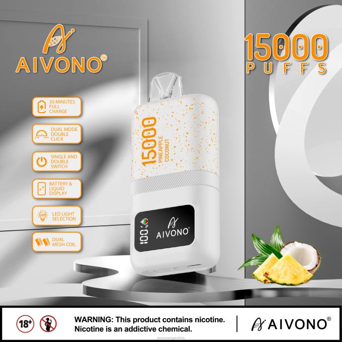 Aivono AIM magic 15000 coco piña - T88672 Aivono Argentina