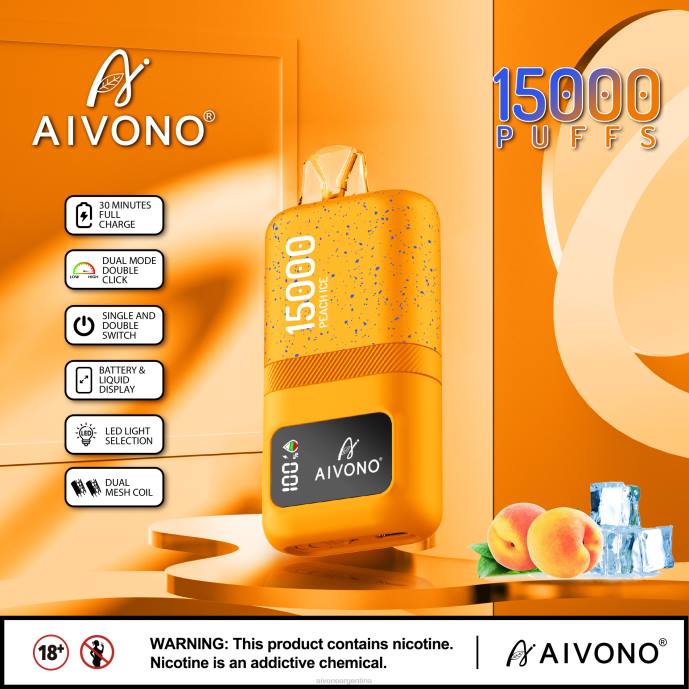 Aivono AIM magic 15000 hielo de durazno - T88659 Aivono Reseñas