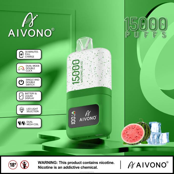 Aivono AIM magic 15000 hielo de sandia - T88670 Aivono Vaper