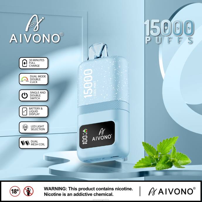 Aivono AIM magic 15000 menta fresca - T88662 Aivono Reseñas
