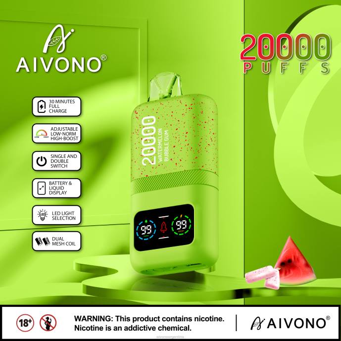Aivono AIM magic 20000 chicle de sandía - T88682 Aivono Vaper
