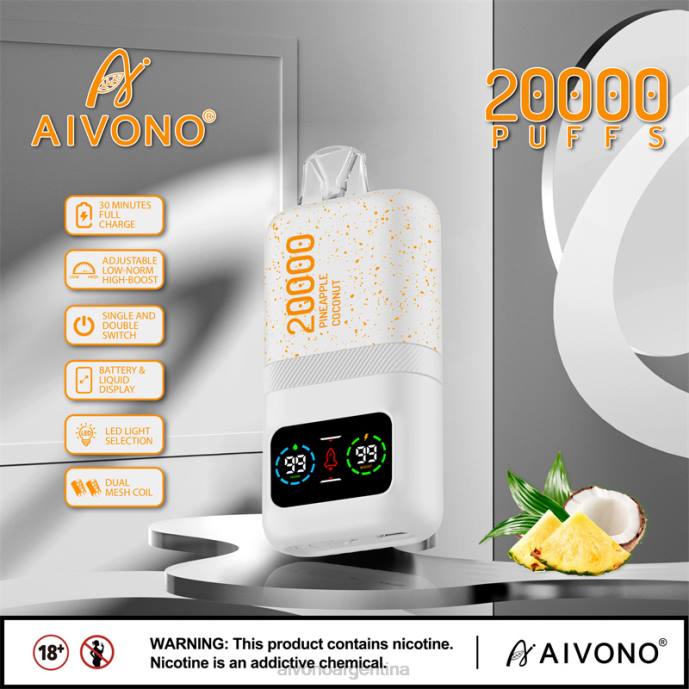 Aivono AIM magic 20000 hielo de piña y coco - T88676 Aivono Vaper