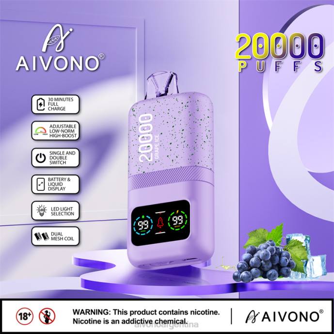 Aivono AIM magic 20000 hielo de uva - T88686 Aivono Reseñas