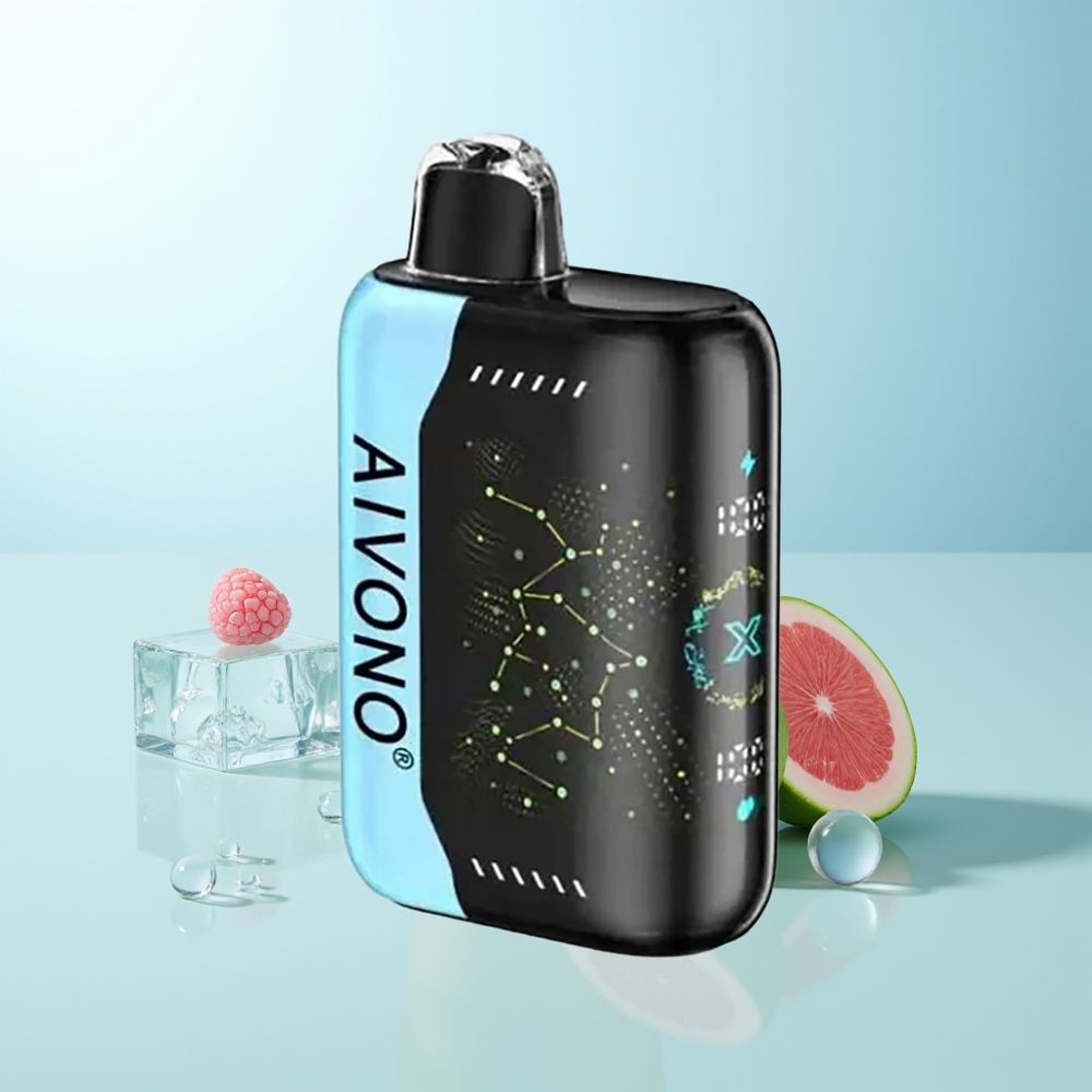 Aivono Aim Boom 25000 Puffs Azul Frambuesa Hielo 28ml 650mAh Tipo-C