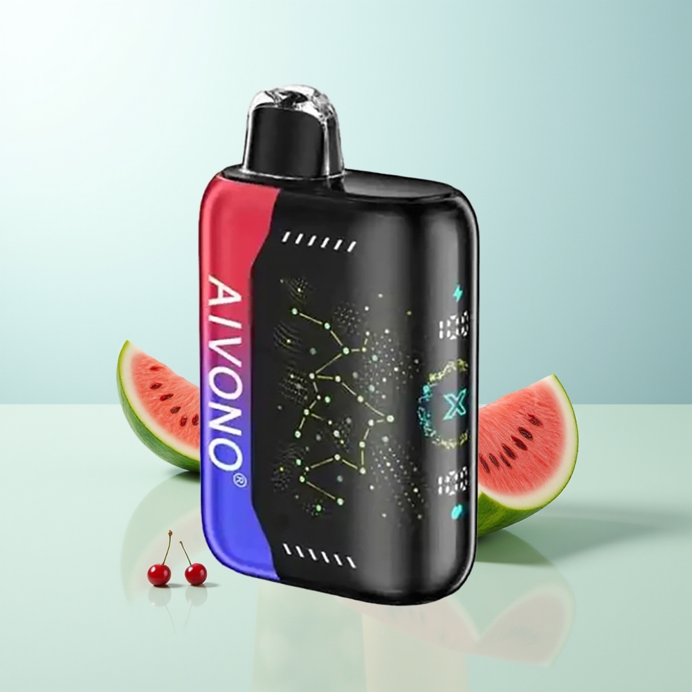 Aivono Aim Boom 25000 Puffs Sandía Cereza Helada 28ml 650mAh 12ohm