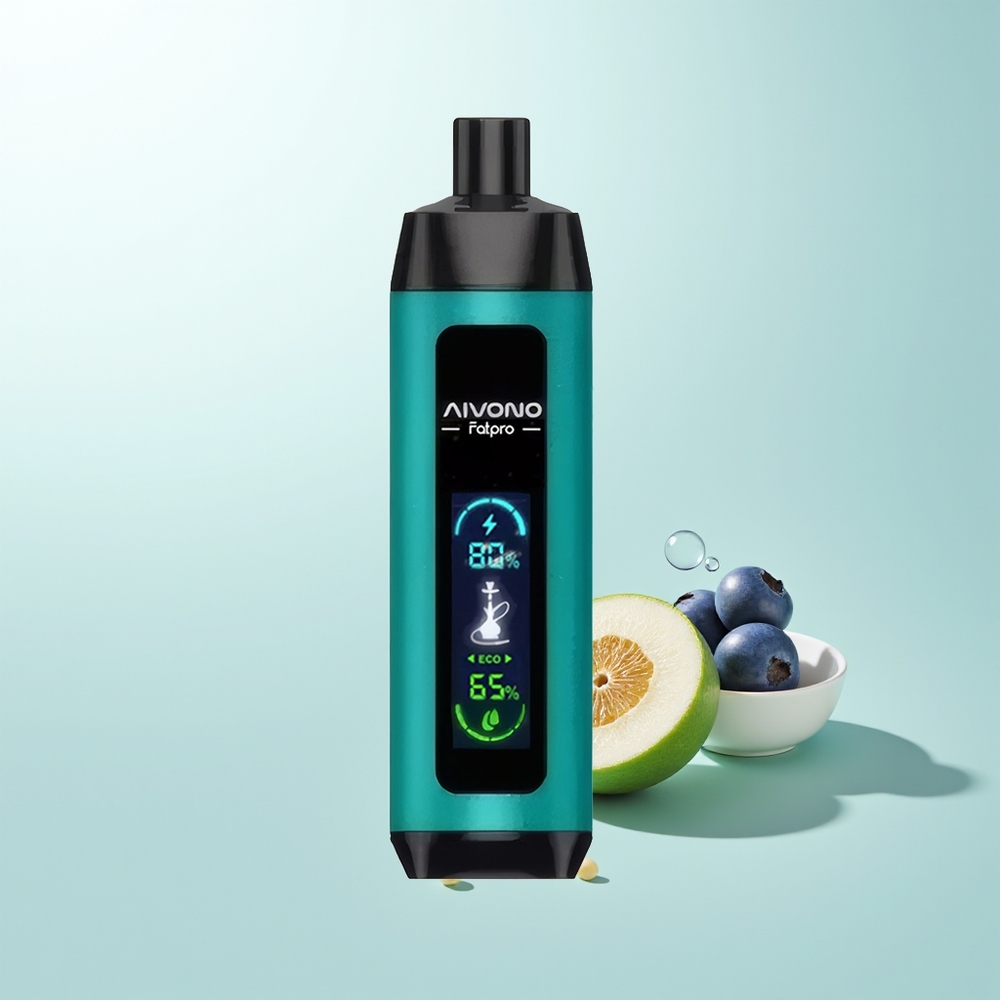 Aivono Aim Fatpro 22000 Puffs Arándano Azul Recargable 28ml 5 Nicotina Dual Modes