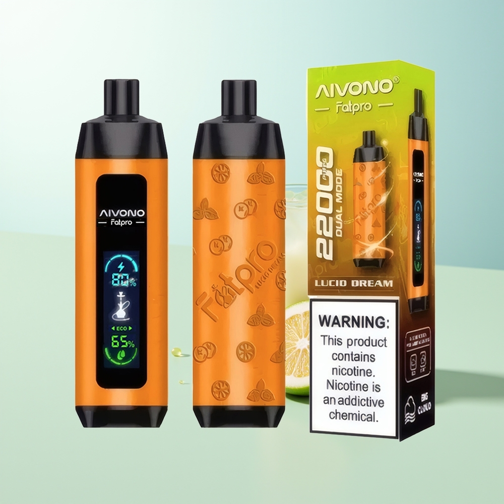 Aivono Aim Fatpro 22000 Puffs Sabor a Sueño Lúcido Dual Modos Recargable