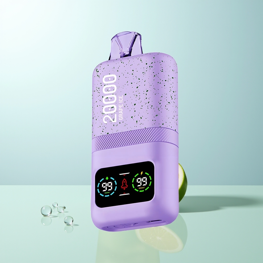 Aivono Aim Magic 20000 Puffs Vape Helado de Uva Recargable LCD