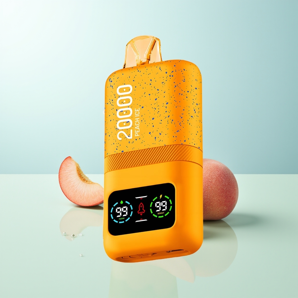 Aivono Aim Mágico 20000 Caladas Melocotón Hielo Recargable Tipo C LCD