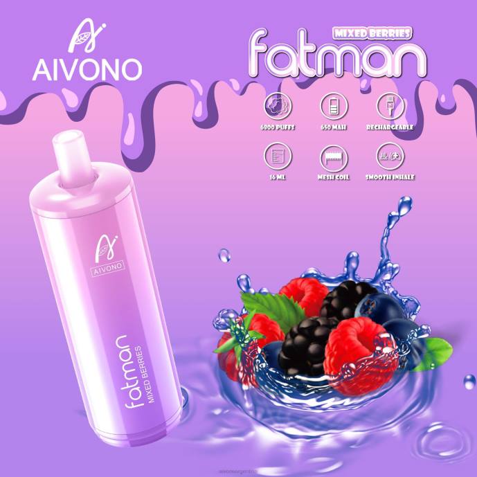 Aivono FATMAN 6800 bayas mixtas - T88627 Aivono Argentina
