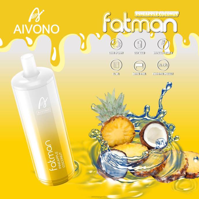 Aivono FATMAN 6800 coco piña - T88629 Aivono Reseñas