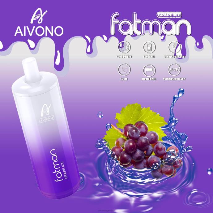 Aivono FATMAN 6800 hielo de uva - T88624 Aivono Argentina
