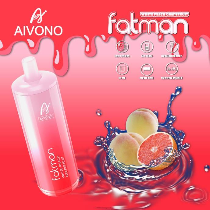 Aivono FATMAN 6800 pomelo - T88625 Aivono Vaper