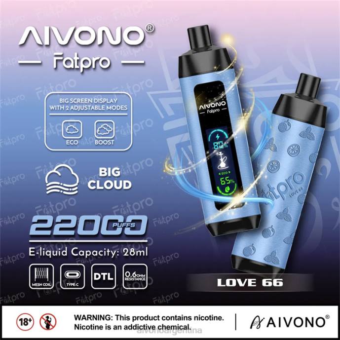Aivono Fatpro 22000 amor 66 - T8866 Aivono Argentina