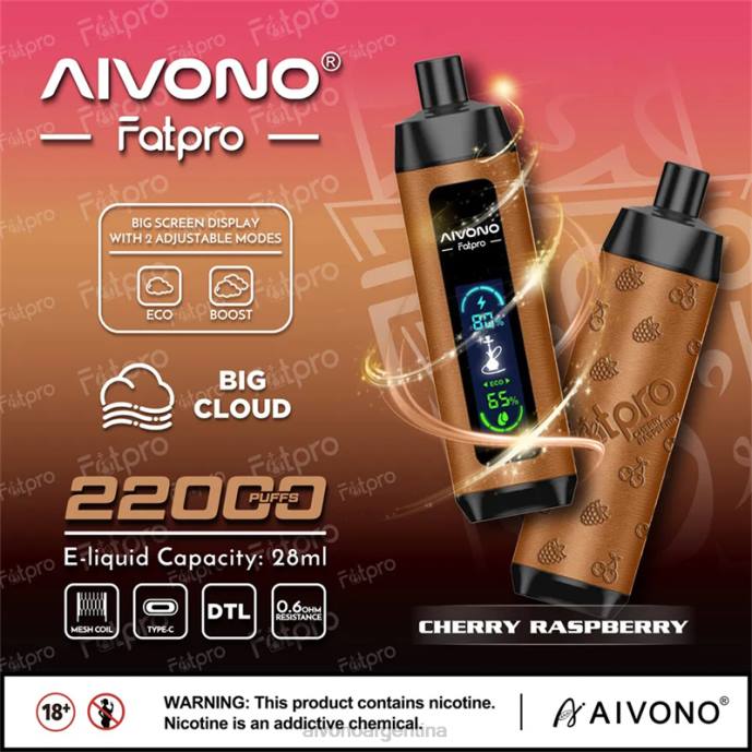Aivono Fatpro 22000 frambuesa cereza - T8864 Aivono Vaper