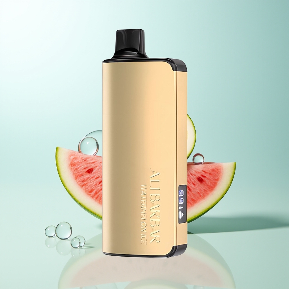 Alibarbar Ingot 9000 Puffs Vape Sandía Hielo 22ml 2350mAh LED