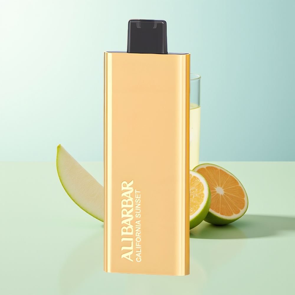 Alibarbar Pandora 7000 Puffs Atardecer de California 17ml 10 Ohm